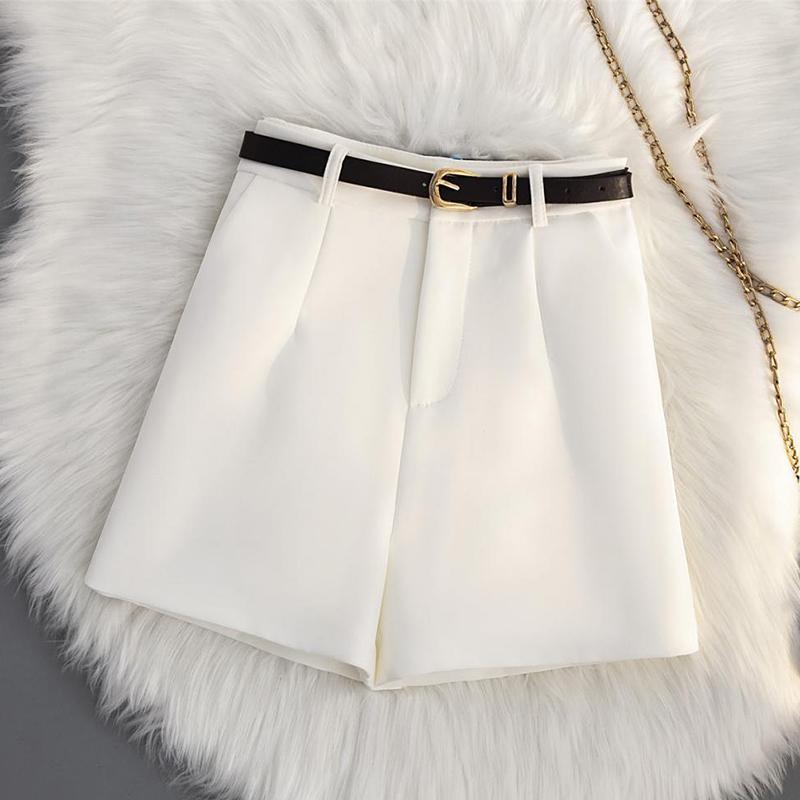 Шорты, женские широкие брюки трапециевидной формы с высокой талией, свободные брюки