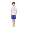 Kids Short Round Quick Graphic Logo Shorts Basic 120 [Champion] T-shirt, Sleeve, Neck, Drying, Print, T-shirt & Set, Sports, CK-ZSW04, White,