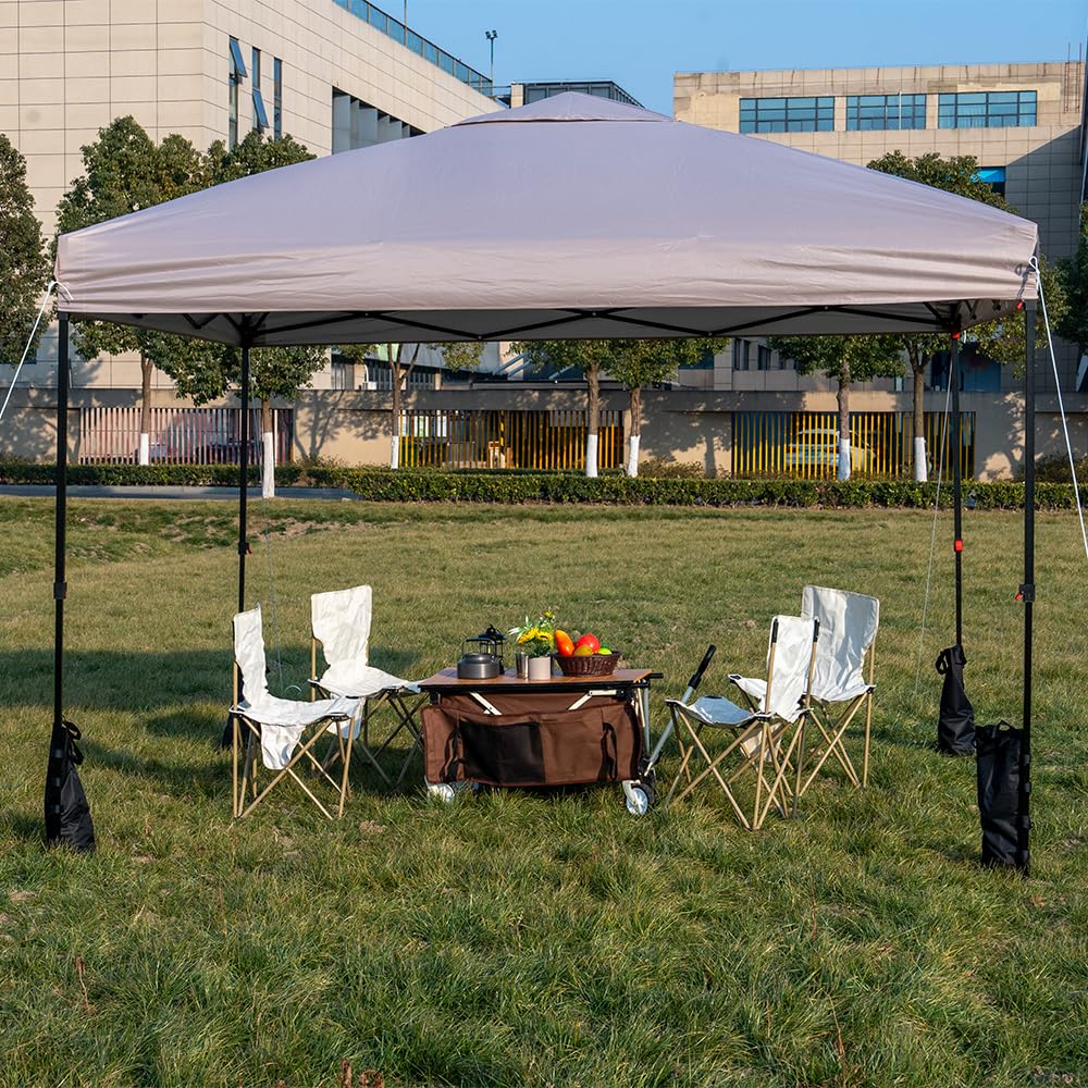 ApeexCanopy Tarp Tent side side sheets Wind ventilation Highly water resistant silver coating UV cut UV protection Heat shielding One touch tarp 3