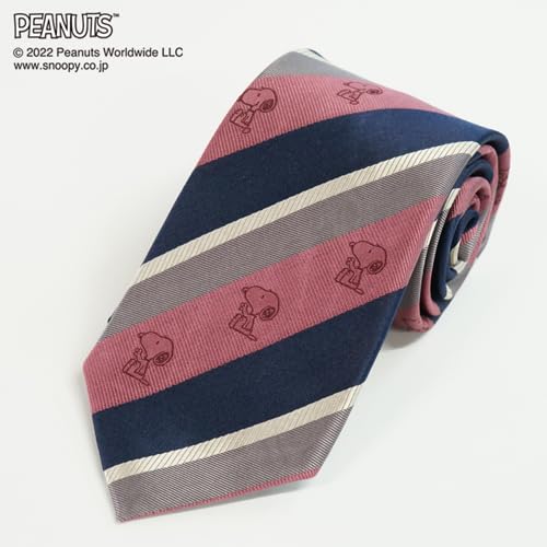 Tie Snoopy Necktie Pink SNOOPY Brand Necktie Present [Peanuts]