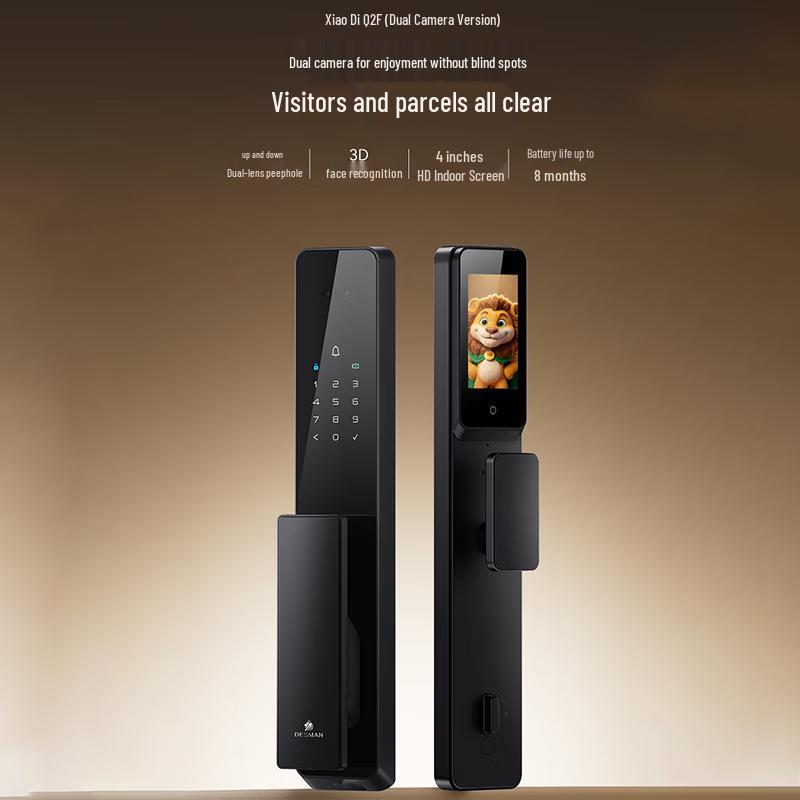 DESMAN Q2F Dual-Camera Smart Door Lock