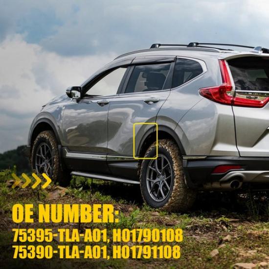 Rear Fender Flare Molding Trim For CRV CR-V 2017- Honda Drver Passenger Side