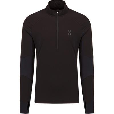 On Trail Breaker Elastic DWR PFC Pullover Comfortable Half-Zip Lg Sleeve Sweatshirt Men sweatshirt Black 13300705