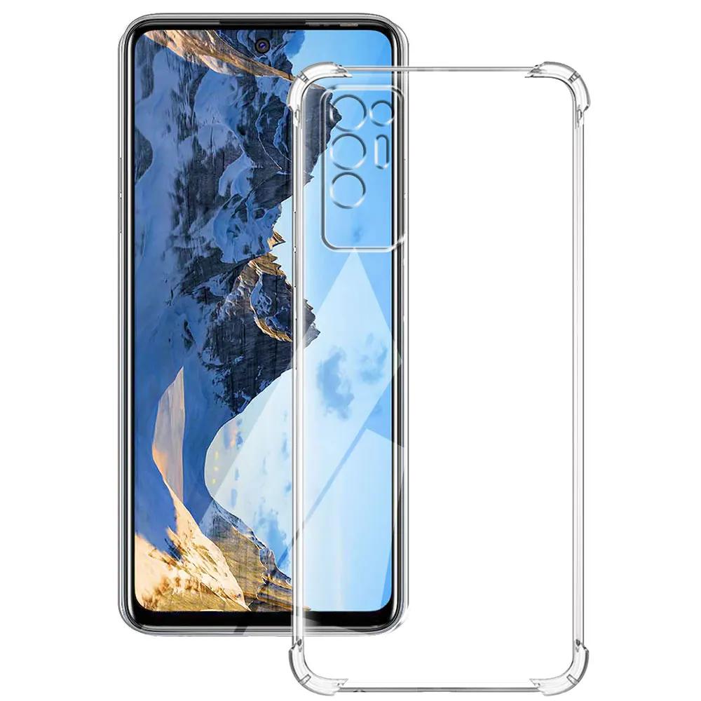 Для Tecno Pova 2 Чехол Прозрачный Противоударный Силиконовый Мягкий Чехол Для Телефона Чехлы Для Tecno Pova 2 Coque Для Tecno Pova 2 Прозрачный Фундамент