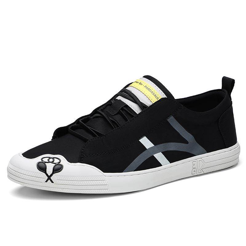 Популярная мужская обувь Douyin Корейская версия модная повседневная обувь дышащая модная обувь новая тканевая обувь мужские кеды