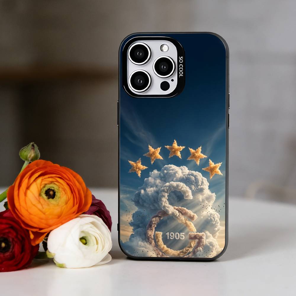 G-Galatasaray SK 1905 Edition Phone Case For iPhone 17,16,15,14,13,12,11 Plus,Pro Max,XS,Colorful Silver Phone case Funda Cover