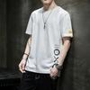 Men's Korean Style Loose Cotton Summer T-Shirt - Short Sleeve, Student Inner Wear
