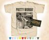 Черная печать PRETTY WOMAN vol.3 Футболка Винтажный плакат 12 цветов S-5XL