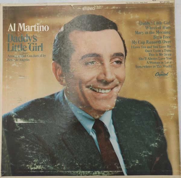 LP Пластинка ЭЛ МАРТИНО - Папина маленькая девочка ST2733 Capitol Records 1967 США Поп Б/У