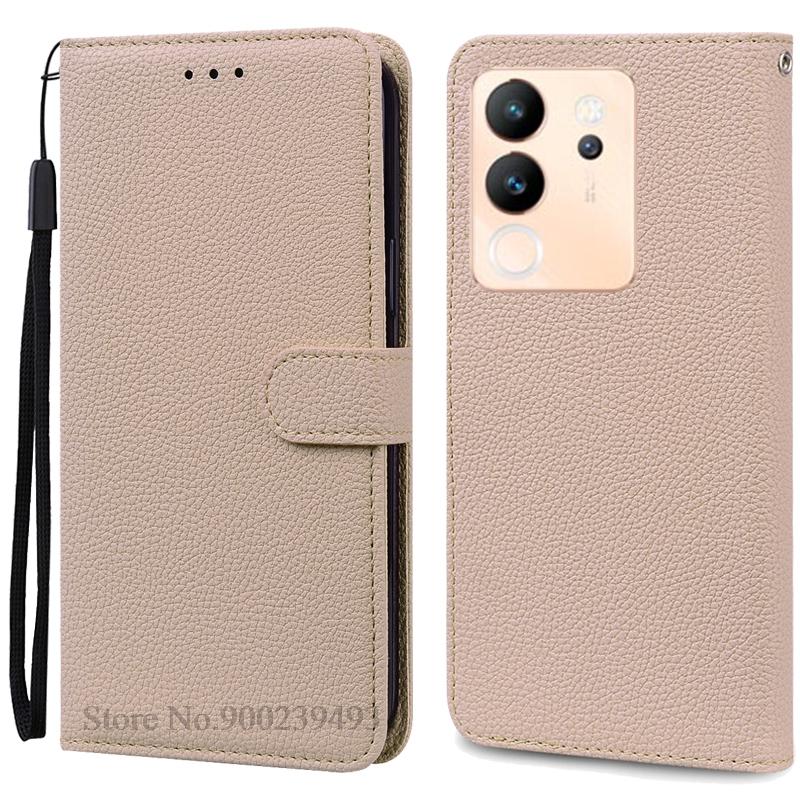 Для Vivo V30 Lite 5G чехол кожаный кошелек раскладной телефон чехол для Vivo V30 Lite чехол-книжка для Vivo V30Lite чехол Fundas Shell