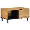 VidaXL Coffee Table Brown 80x50x40 Cm Solid Mango Wood, Side Table, Living Room Table, Side Table, End Table 4017724