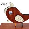 Vintage Style Door Decor Wooden Woodpecker Knocker, Rustic Knocker with Pull Rope, Creative Shop Opening Presents Handmade Cute Doorbell for