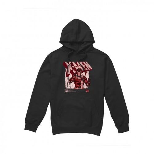 Marvel Мужская толстовка с капюшоном X-Men Cyclops Infographic