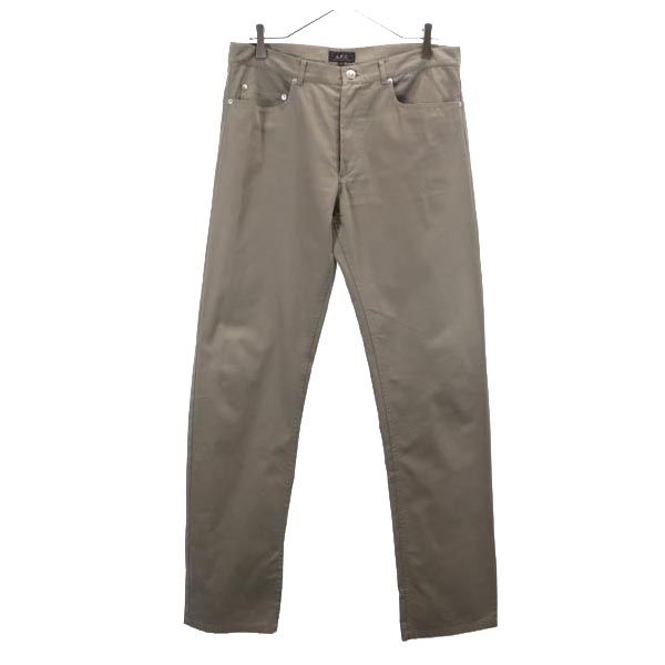 A.P.C. Костюмный комплект Верх XS/низ W32 серый Приталенный пиджак Длинные брюки Мужской Б/у