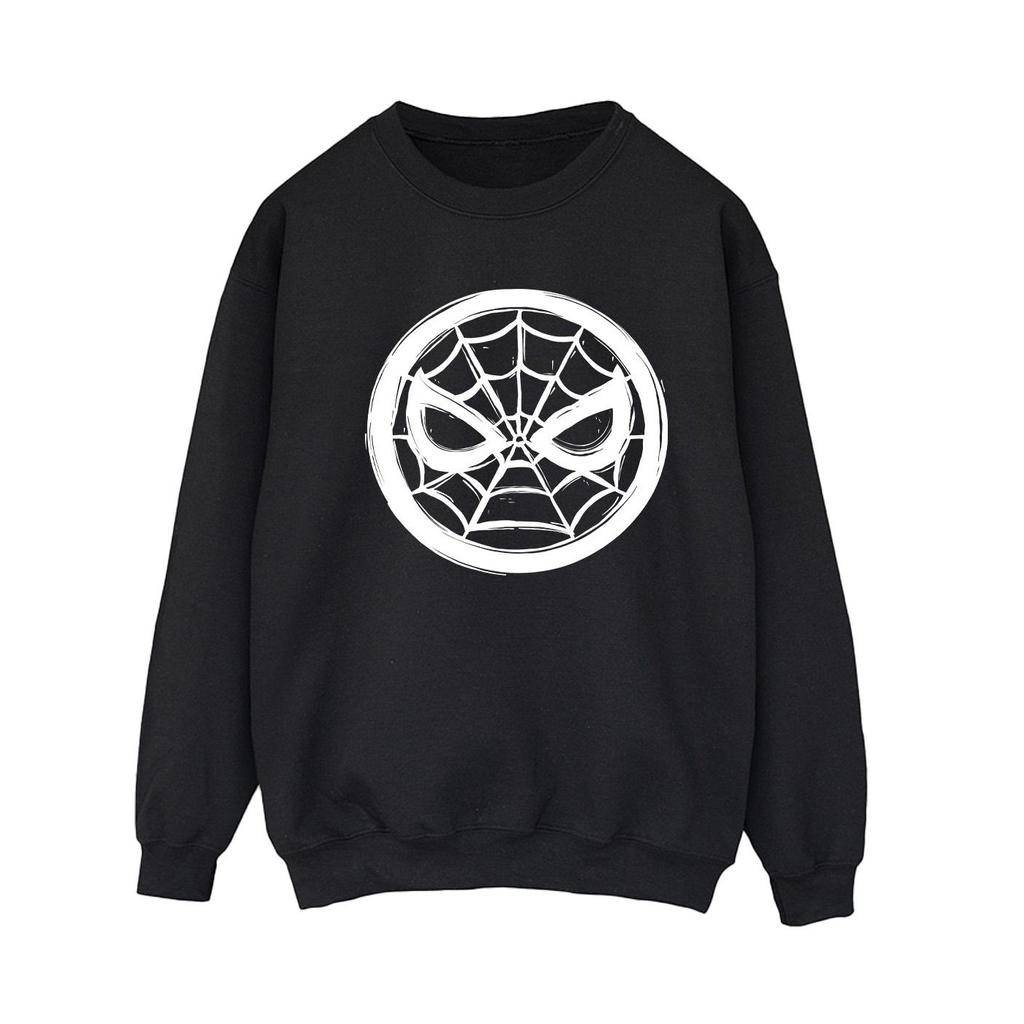 Marvel Womens/Ladies Spider-Man Chest Logo Sweatshirt