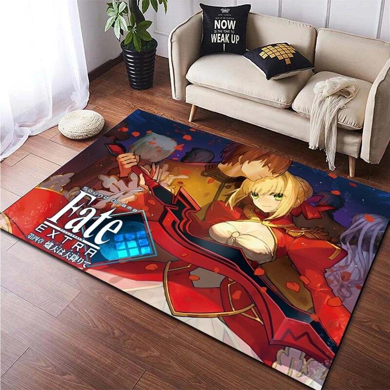 Fate Gebied Tapijt Grote Tapijt Tapijt Voor Woonkamer Kid Slaapkamer Decoratie Kinderen Spelen Floor Mat Comic Anti-Slip Mat