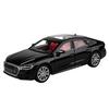1/24 Scale A7 Limousine Alloy Diecast Model Car Sound & Light Toy for Kid Birthday Gift Box with Children Festival Present