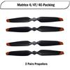 1 Set Paddle Low Noise for DJI Mavic 4Pro 3/3Pro/3Classic/3T Air 3/3S 2/2S Propellers for DJI Mini 2 3 3Pro 4Pro 12Pcs Screw