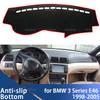 Накладка на панель приборов для BMW 3 серии E46 1998-2005 Автомобильная накладка на приборную панель Коврик на приборную панель Коврик-подкладка Защитный чехол от солнца Накидка Подушка