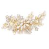 Vintage Bridal Insert Comb Rhinestone Headpiece Trendy Wedding Party Hair Clip  for Women