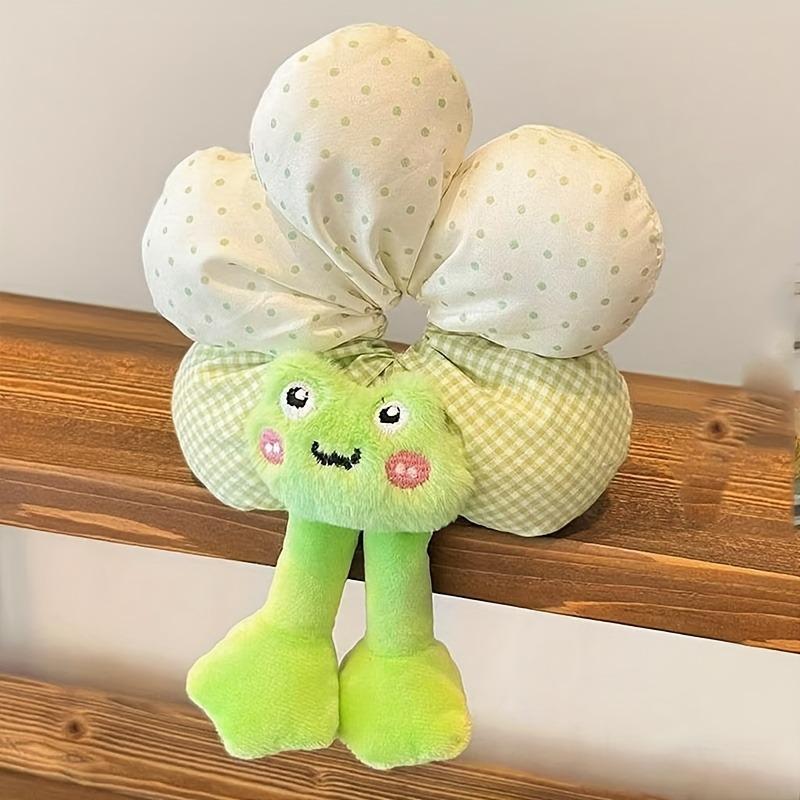 1pc Children Fun 3d Doll Hair Circle Duckling Cat Shaped Large Intestine Circle Girl's Heart Full Hair Tie Headrope Accessories