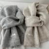 Unique Color 100 Pure Wool Scarf Cute Men and Women Couple Winter Warm Scarf