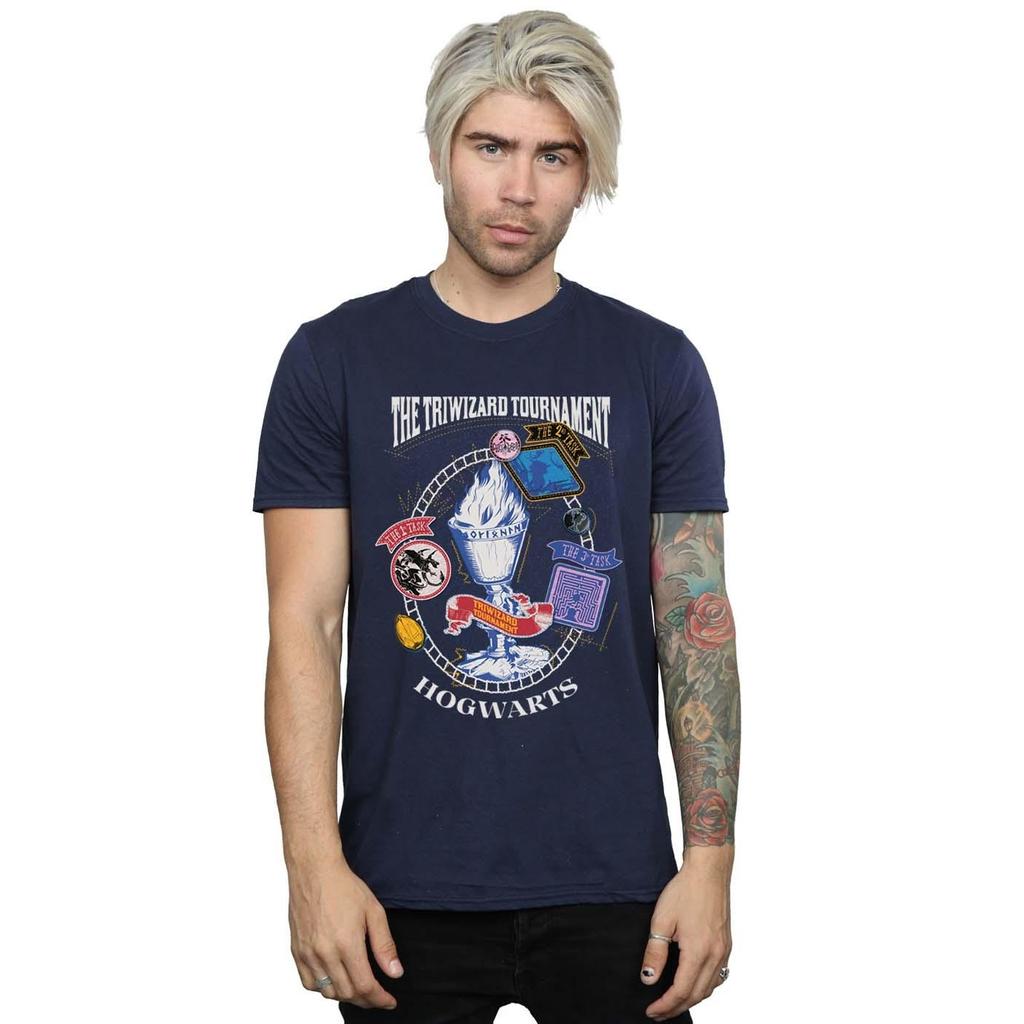 Harry Potter Mens Triwizard Poster T-Shirt