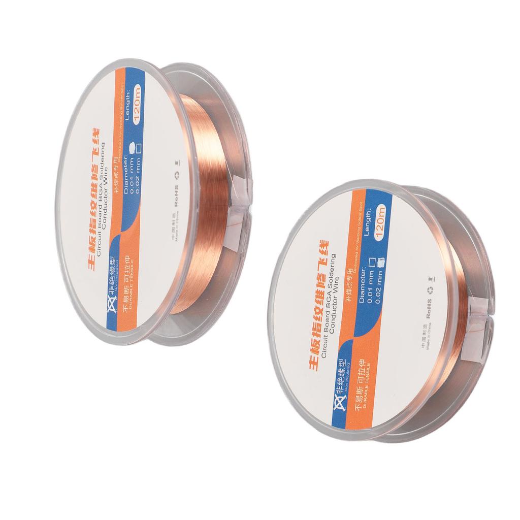 Проводник для чипа телефона 120 м, медный провод для пайки материнской платы телефона, для ремонта сварки