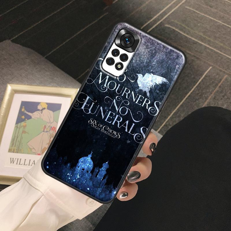 Чехол Six Of Crows для Xiaomi Redmi Note 13 14 Pro 9 10 11 12 Pro 10S 11S 12S Redmi 13C 10C 12C 14C