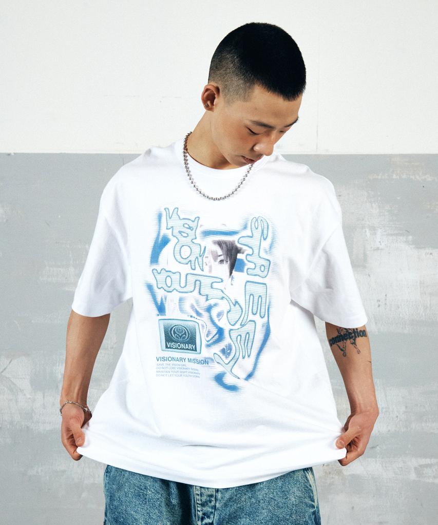 VISION STREETWEAR Vsw Y2K Футболки Белые