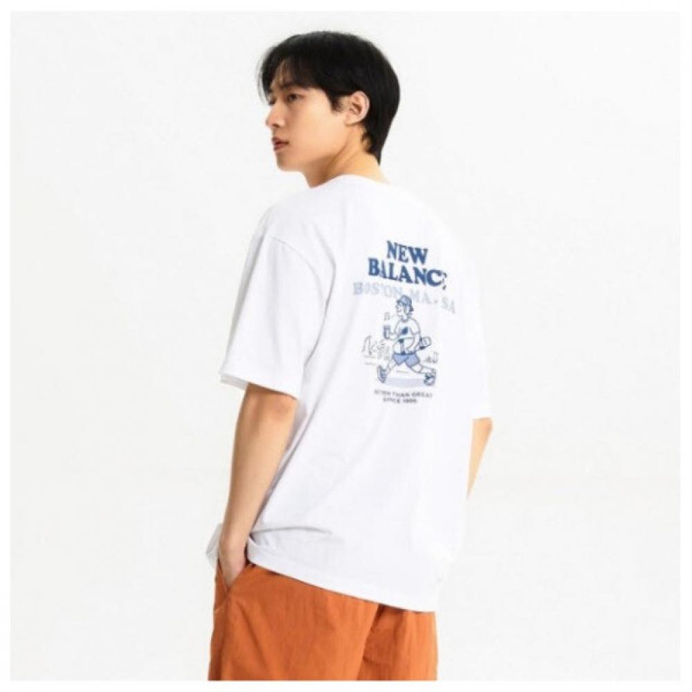 New Balance Tee Lqj Nbnee21523 10 Uni Nb BOy BOstOn ShOrt Sleeve Tee O