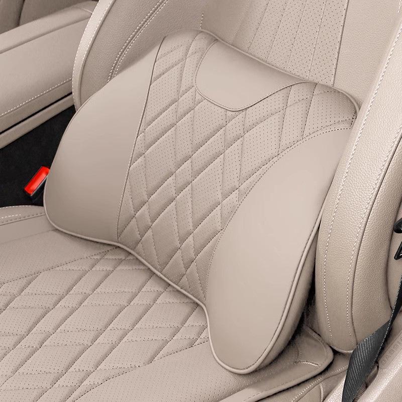 Premium Lumbar Support Seat Cushion for BMW 3, 5, 7 Series, X1, X3, X5, X6, X7 - Waist Protection Pillow
