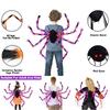 Stuffed Animal Halloween Spider Backpack Cosplay Plush Spider Bag Big Spider Decoration  Puppy Pet