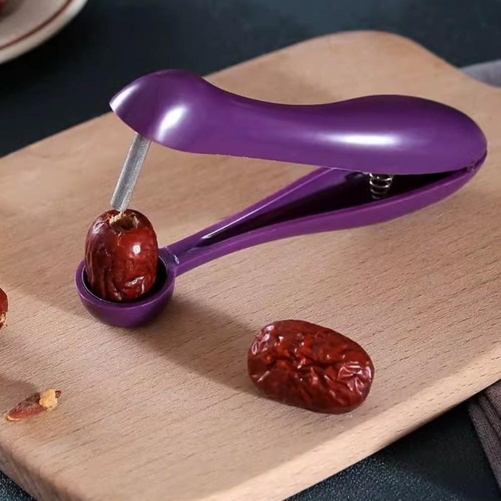 Quick Removal Fruit Seed Remover Squeezing Function Vegetable Corer Gadget  For Kitchen Use