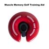 Golf Swing Weight Ring Trainer for Muscle Memory Practice Strength Control Portable Golf Club Accessory for Distance Flexibility Boost