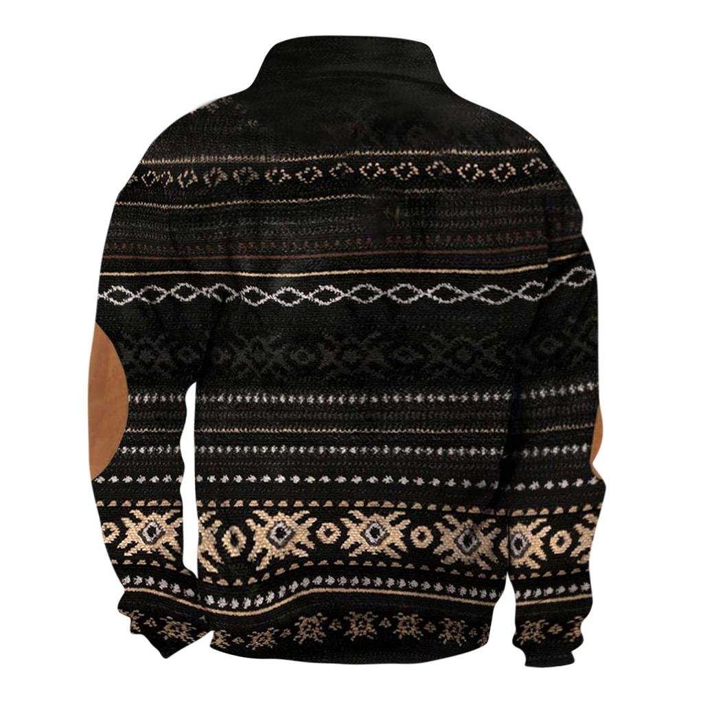 Spring And Men's Standing Collar Sweatshirt Is Outdoor Casual Sweaters Tops