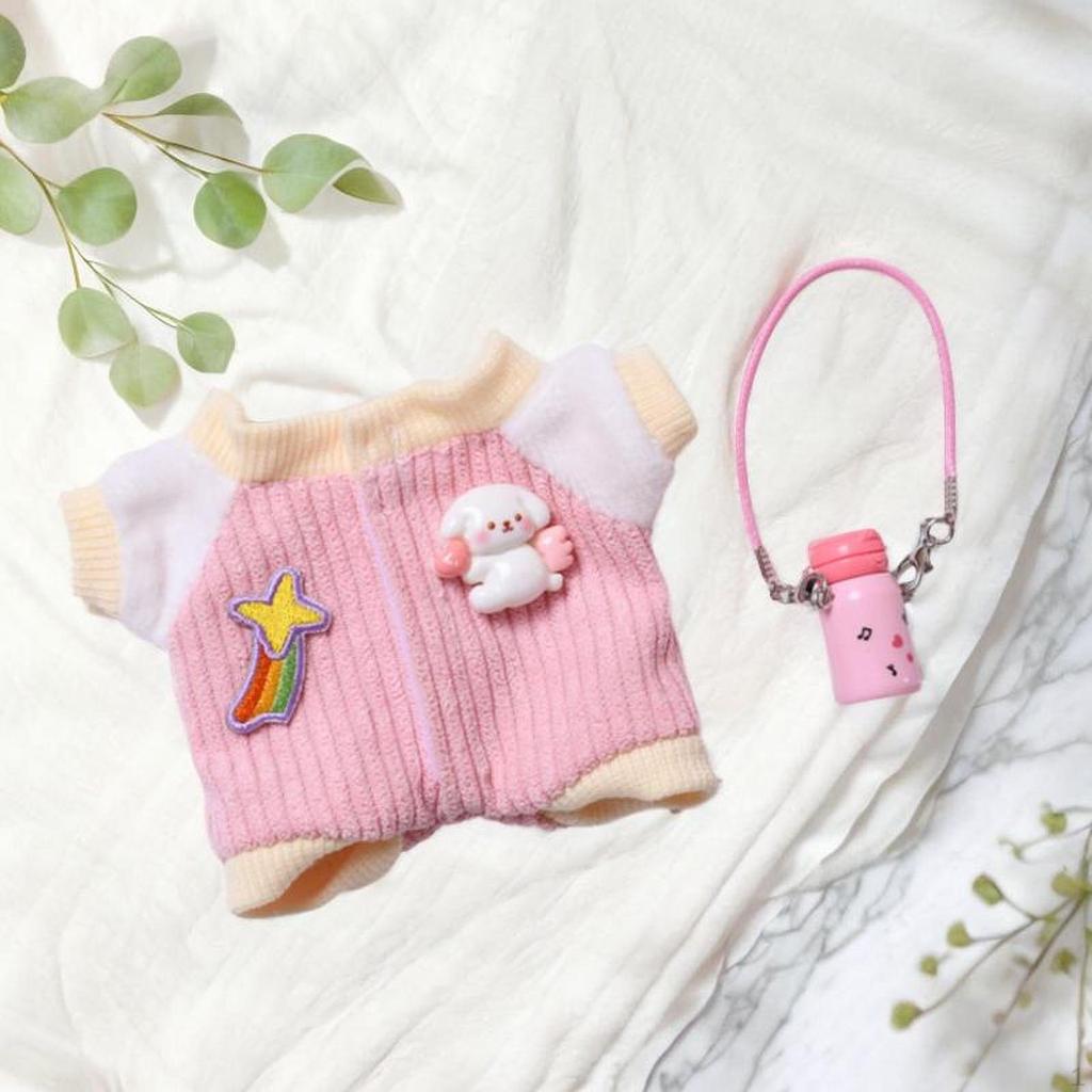 15 17 см плюшевая кукольная одежда, мягкая кукла с чайником,