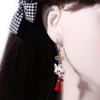 Animal Japanese Sakura Flower Korean Dangle Earrings Chinese Women Stud Earrings Drop Earrings