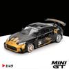 МИНИ ГТ 1:64 Toyota GR86 LB Nation Black/Gold Сплав Литой Модель Автомобиля Коллекция Подарок