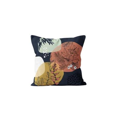 Бархатная подушка 40х40 см VELVET A02, Soleil d'ocre