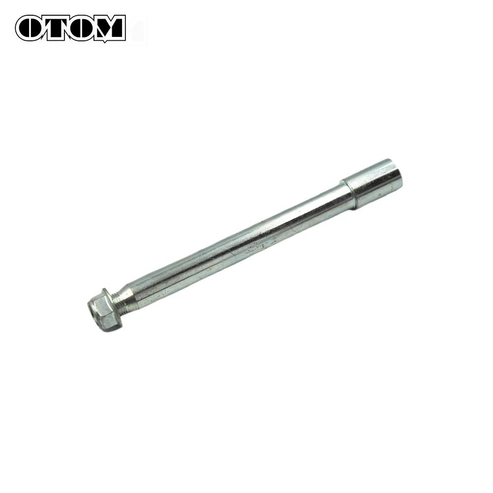 OTOM Motorcycle Accessories Front Rear Axle Wheel Hub Shaft With Nut Kit For HONDA CRF250R CRF250X CRF450R CRF450X 2002-2019