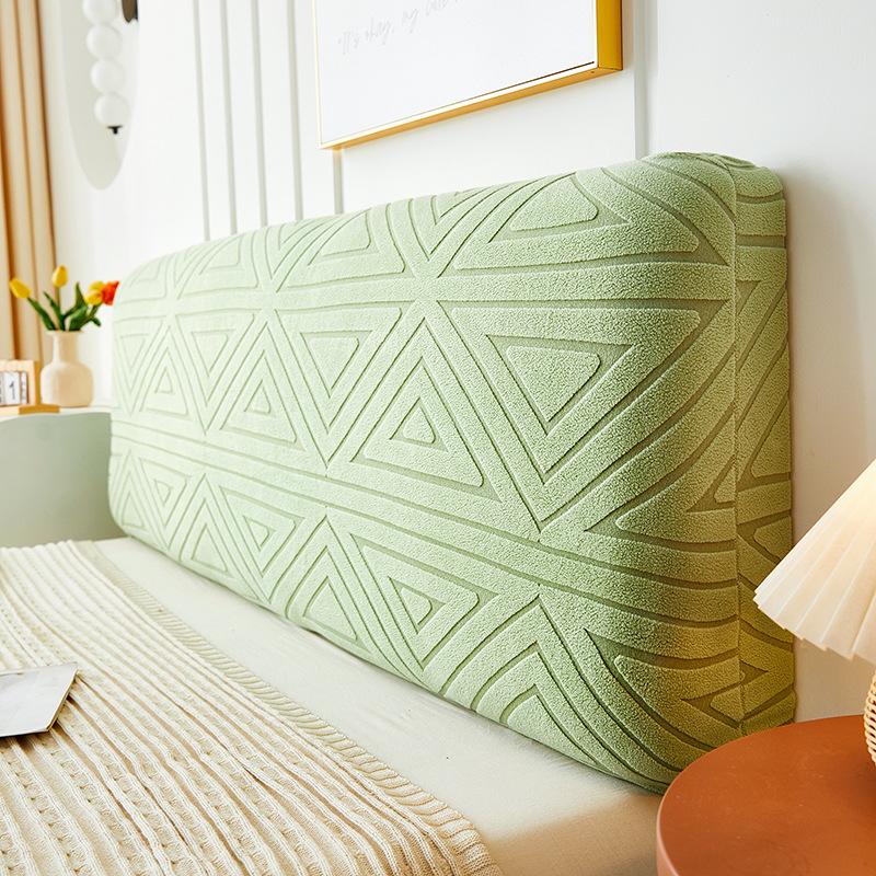 Чехол для изголовья кровати Full Queen Cal King Stretch Soft Bed Headboard Slipcover Stretch Solid Color Purproof Protector Cover Washable for Bed Bedroom Decor