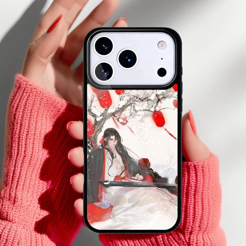 Аниме Мо Дао Цзу Ши Чехол для телефона iPhone 17 16 15 14 13 Pro Max Задняя крышка для 12 11 Pro Coque