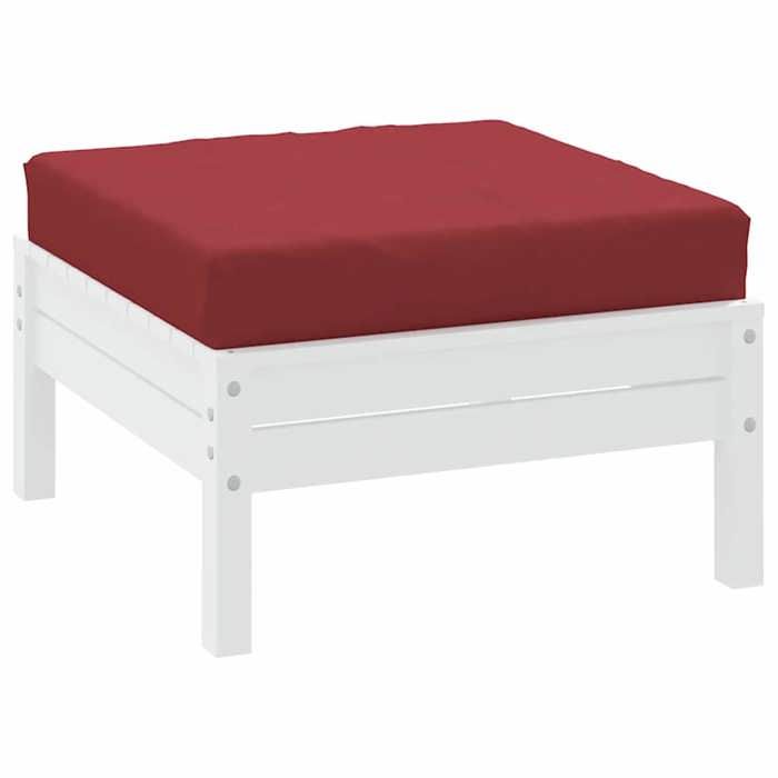 VidaXL Coussin de Palette, Galette de Siège Imperméable, Coussin de Jardin, Décoration d'Extérieur Terrasse, Rouge Bordeaux 361801
