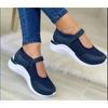 New Casual Shoes Women's  Spring and Summer New Wedge Sneakers Velcro Casual Plus Size Women's Shoes