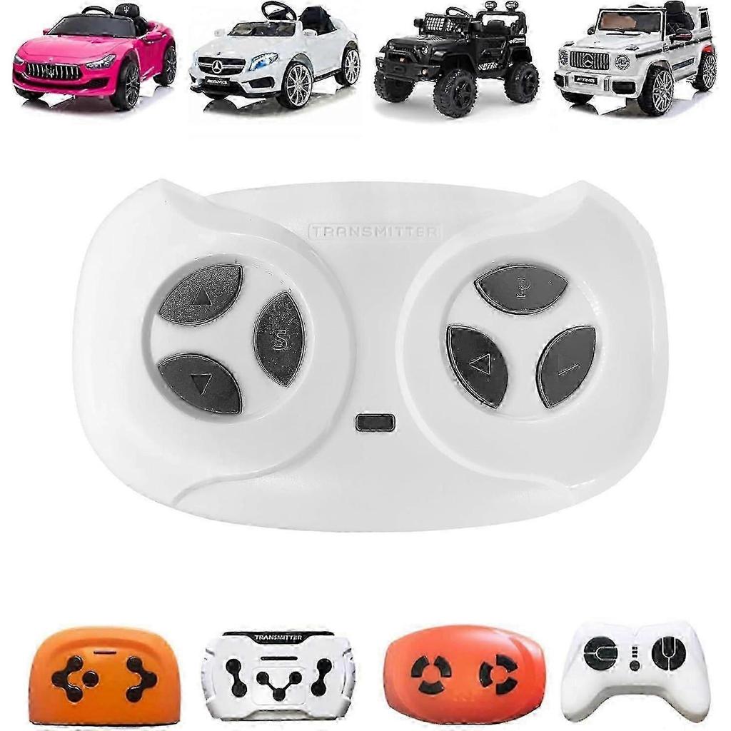 SBSG JR1602FCC 2,4G Bluetooth Пульт дистанционного управления для Power Wheels, JR1839FCC Белый Пульт-передатчик для Электромобиля Каталки Игрушки JR1603, JR1810, JR1958, JR1