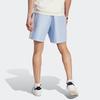 adidas Оригинальные шорты Enjoy Poly с тремя полосками и логотипом, спортивные шорты для мужчин, светло-розовые, синие IT8186