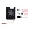 Brushless CPU Cooling Fan With Aluminum Heatsink Low Noise Radiator Heat Dissipation Fan For CM5 Development Board