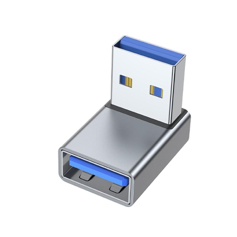 USB 3.0 Адаптер-переходник Папа-Мама, Разъем USB 3.0 Header, Угловой 90 градусов Вверх, Разъем для Порта Ноутбука, Ноутбука, ПК