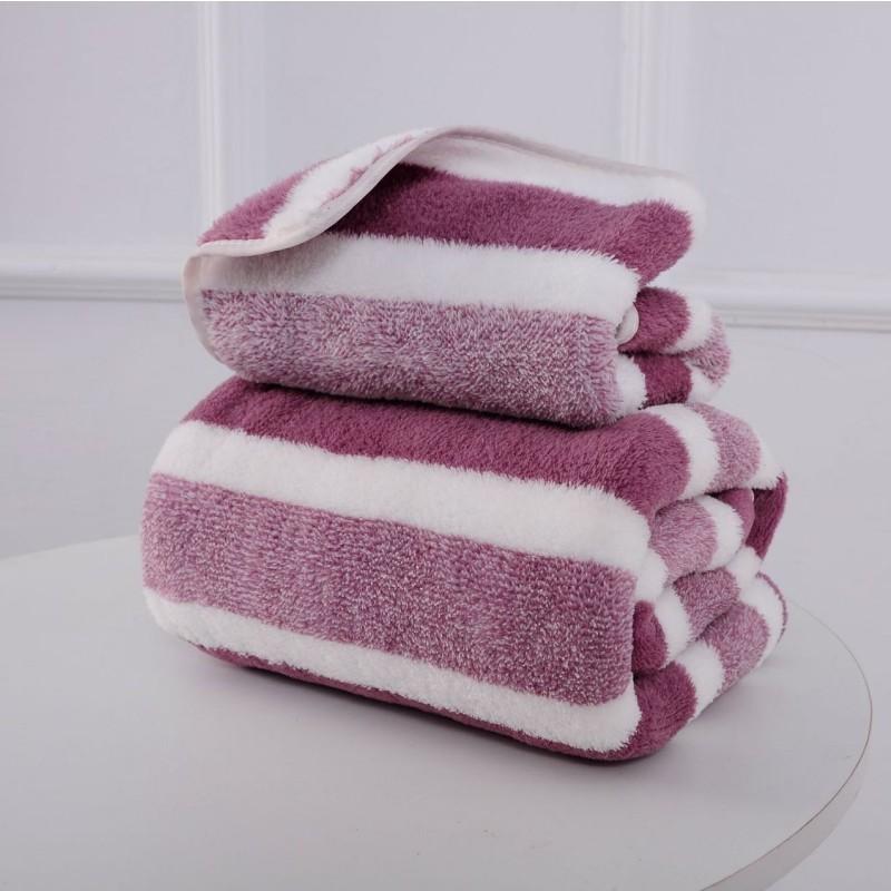 Thickened Absorbent Bath Towel Soft Face Towel for Home Bath Towel Cozy Towels for Daily Use Both Adult and Children